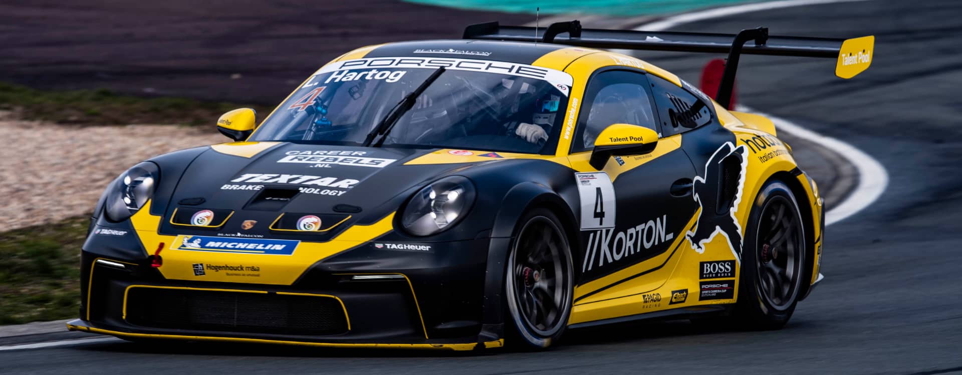 BLACK FALCON Porsche 911 GT3 Cup 992 Porsche Carrera Cup Deutschland Loek Hartog