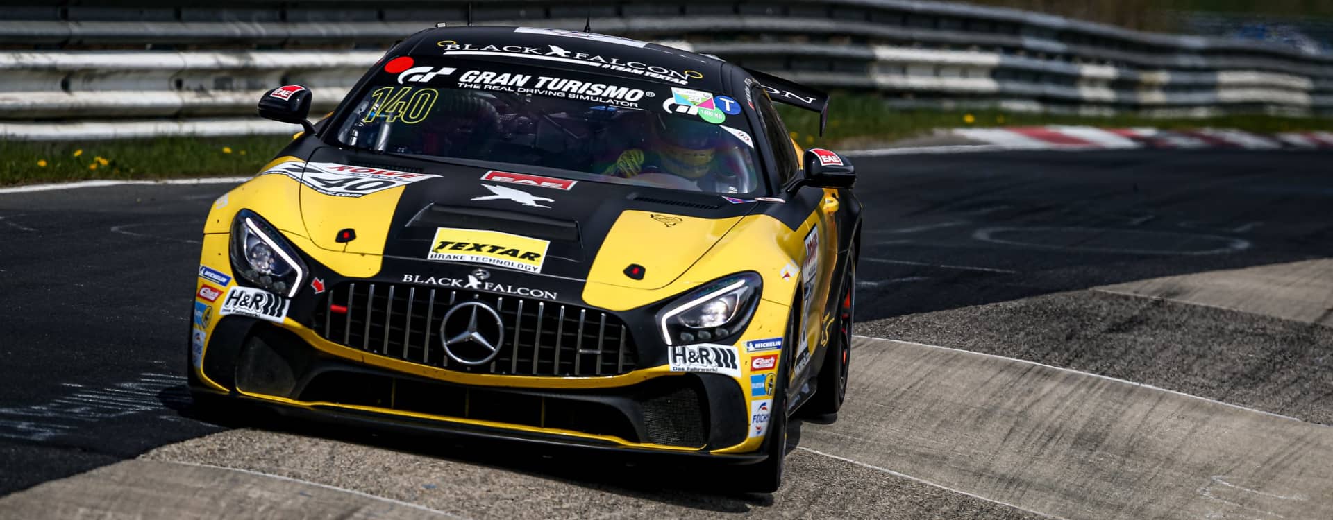 BLACK FALCON Mercedes-AMG GT4 Team TEXTAR 