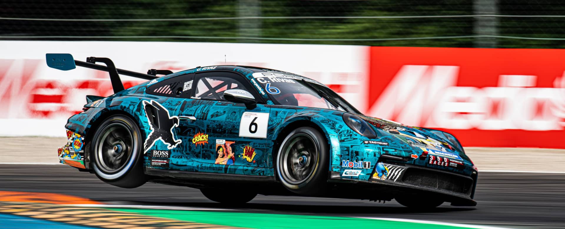 BLACK FALCON Porsche 911 GT3 Cup 992 von Carlos Rivas in Monza