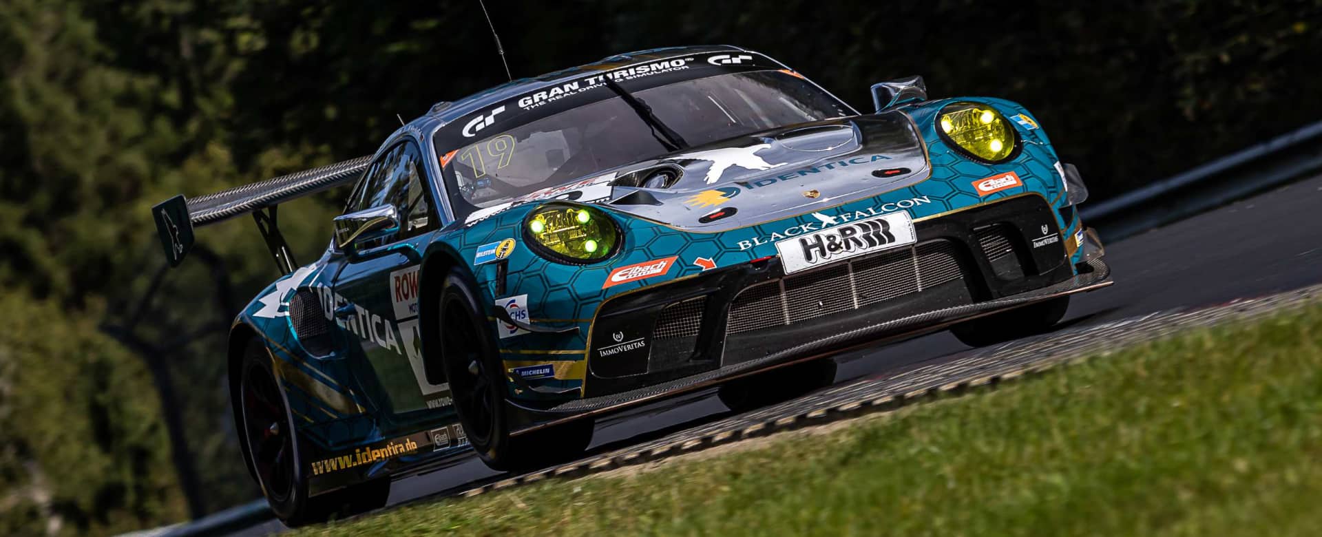 BLACK FALCON Team IDENTICA, Porsche 911 GT3 R, Noah Nagelsdiek, Florian Naumann, Hendrik von Danwitz, Nürburgring Langstrecken-Serie, Nordschleife, NLS8