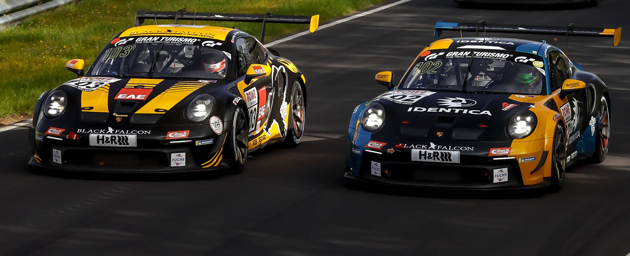 BLACK FALCON Team IDENTICA & TEXTAR Porsche 992 GT3 Cup